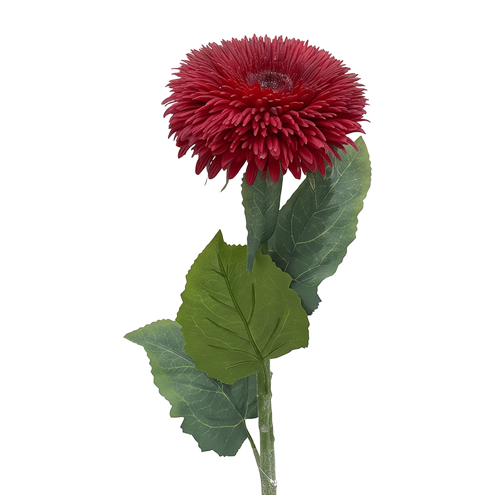 Branche décorative avec fleurs Rouge Vert 86 cm