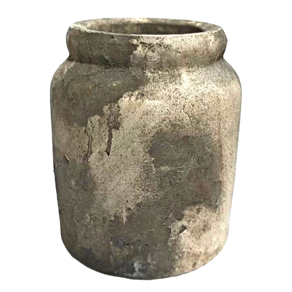 Blumentopf für Innen Grau Beige Ø 17x16 cm