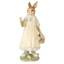 Deko Kaninchen Beige Gelb 15x12x32 cm