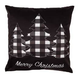 [BWX23] Cushion Cover Black White 45x45 cm
