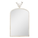 Miroir mural Blanc 58x10x105 cm
