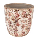 Vaso Porta Pianta Beige Rosa Ø 16x16 cm