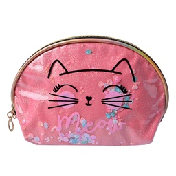 [JZTB0065P] Kulturtasche Damen Rosa 22x8x14 cm