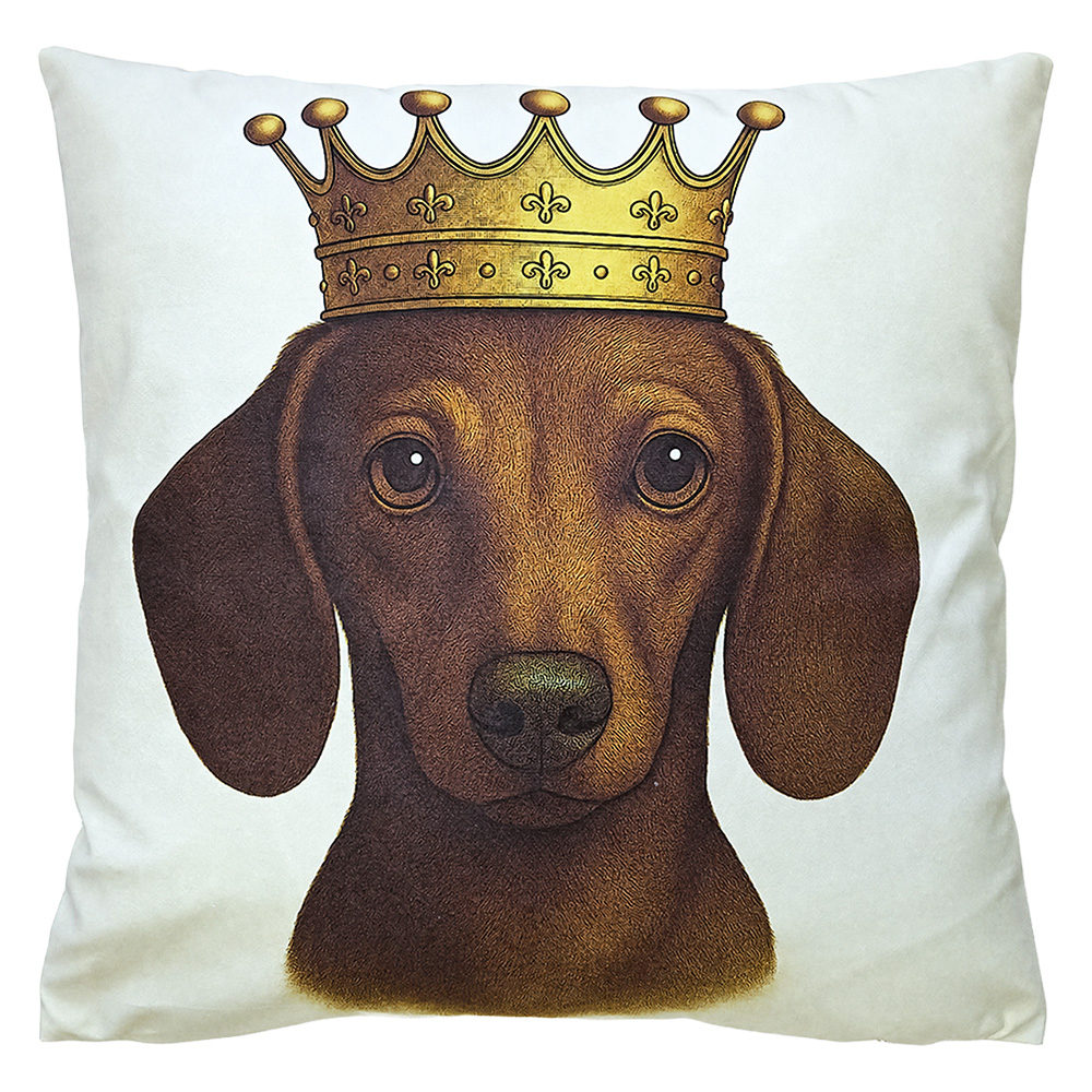 Cuscino imbottito Beige Marrone 45x45x4 cm
