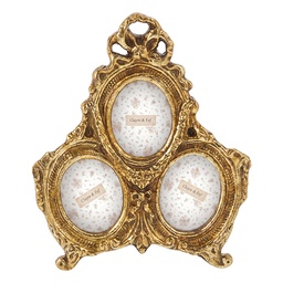 [2F1411] Picture Frame Gold colored 12x2x14 cm / 4x5 cm (3)