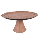 Etagere Rosa Goldfarbig Ø 32x15 cm