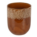 Mug Brown Ø 7x8 cm / 150 ml