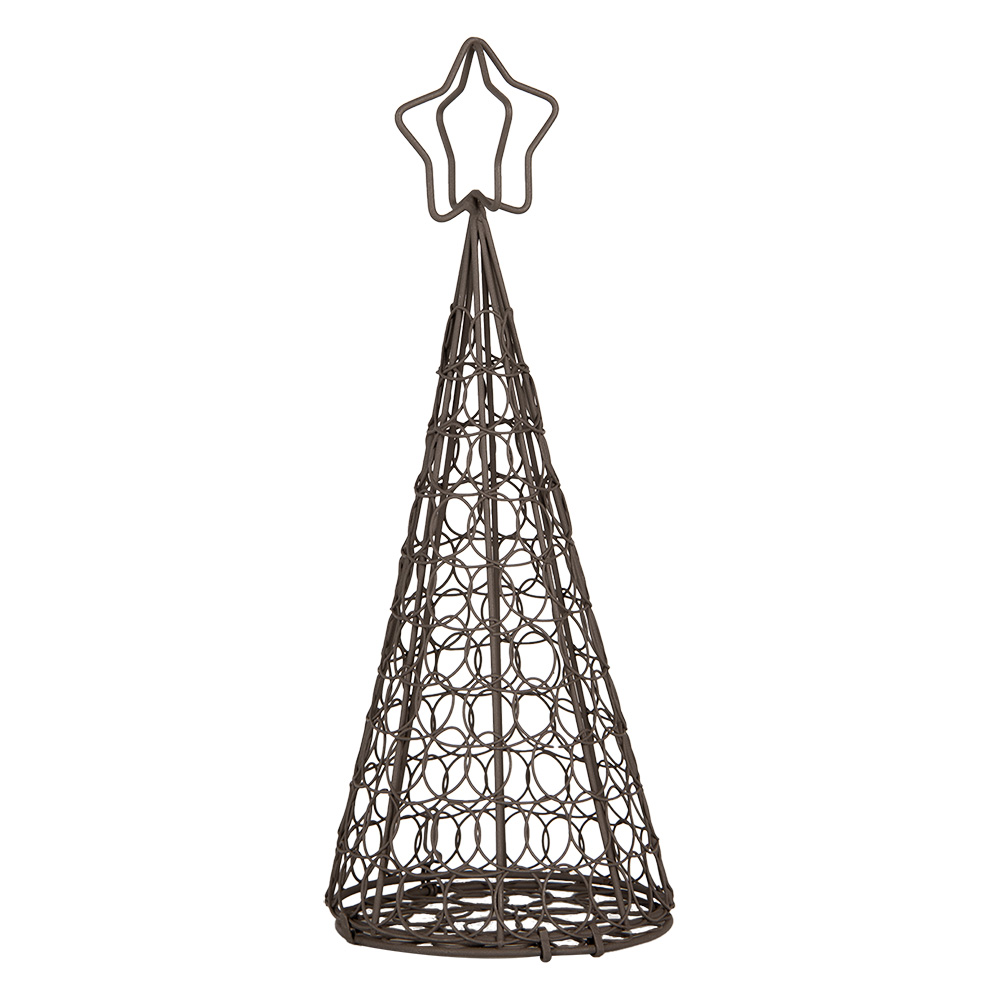 Decoratie kerstboom Ø 13x32 cm