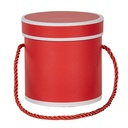 Gift box Red Ø 12x12 cm