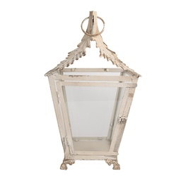 [6Y5585] Lantern Beige 26x26x47 cm