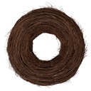 Decoration Garland Brown Ø 60x18 cm