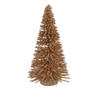 Decorazione Albero di Natale Beige Color oro Ø 17x30 cm