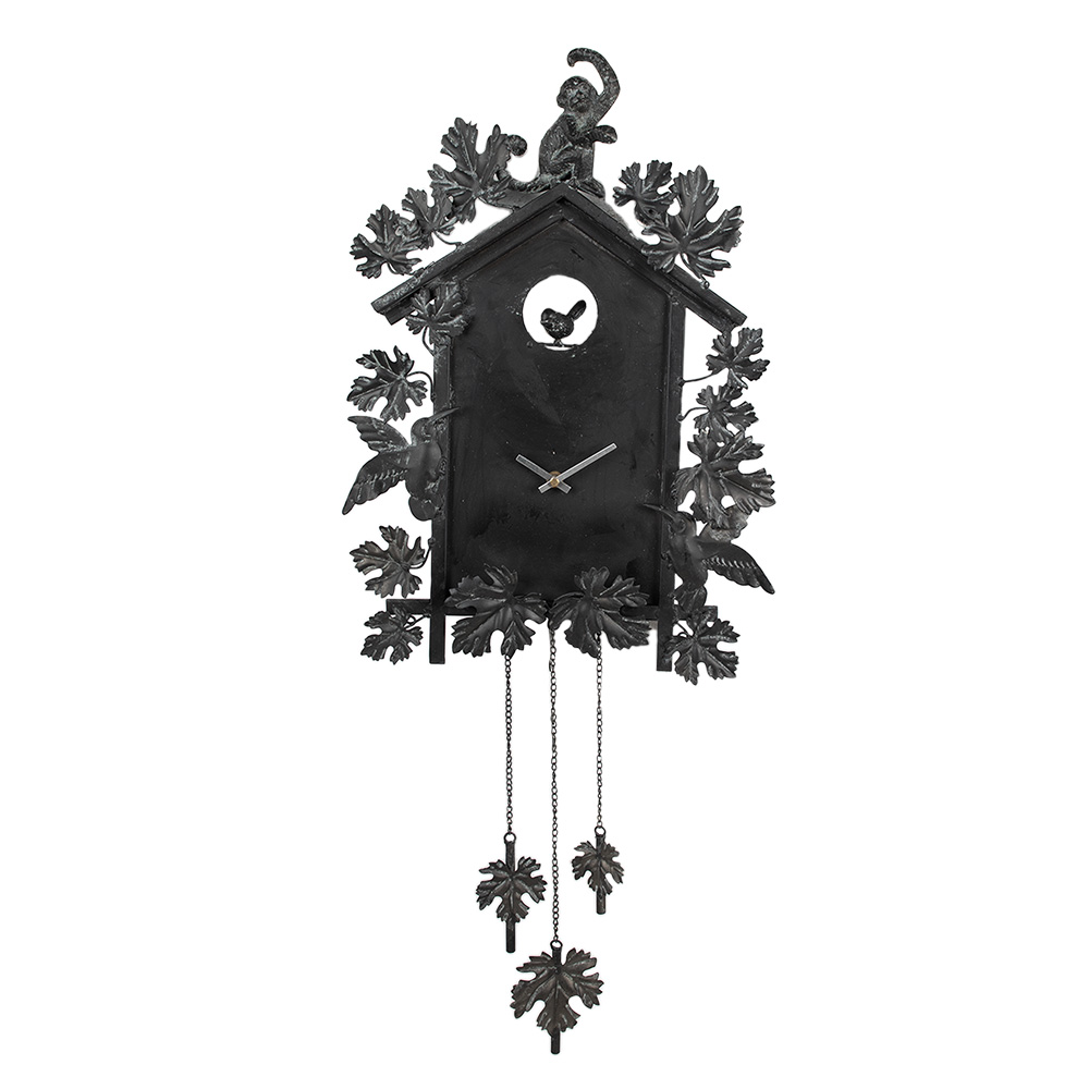 Horloge murale Gris 36x8x86 cm / 1xAA