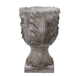 [6TE0566] Blumentopf für Innen Grau Ø 16x24 cm
