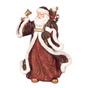 Weihnachtsdeko Weihnachtsmann Rot Weiß 15x11x20 cm