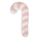 Cushion filled Pink White 20x40x4 cm