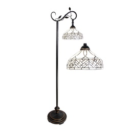 [5LL-6245] Vloerlamp Tiffany 36x25x152 cm E27/max 1x60W