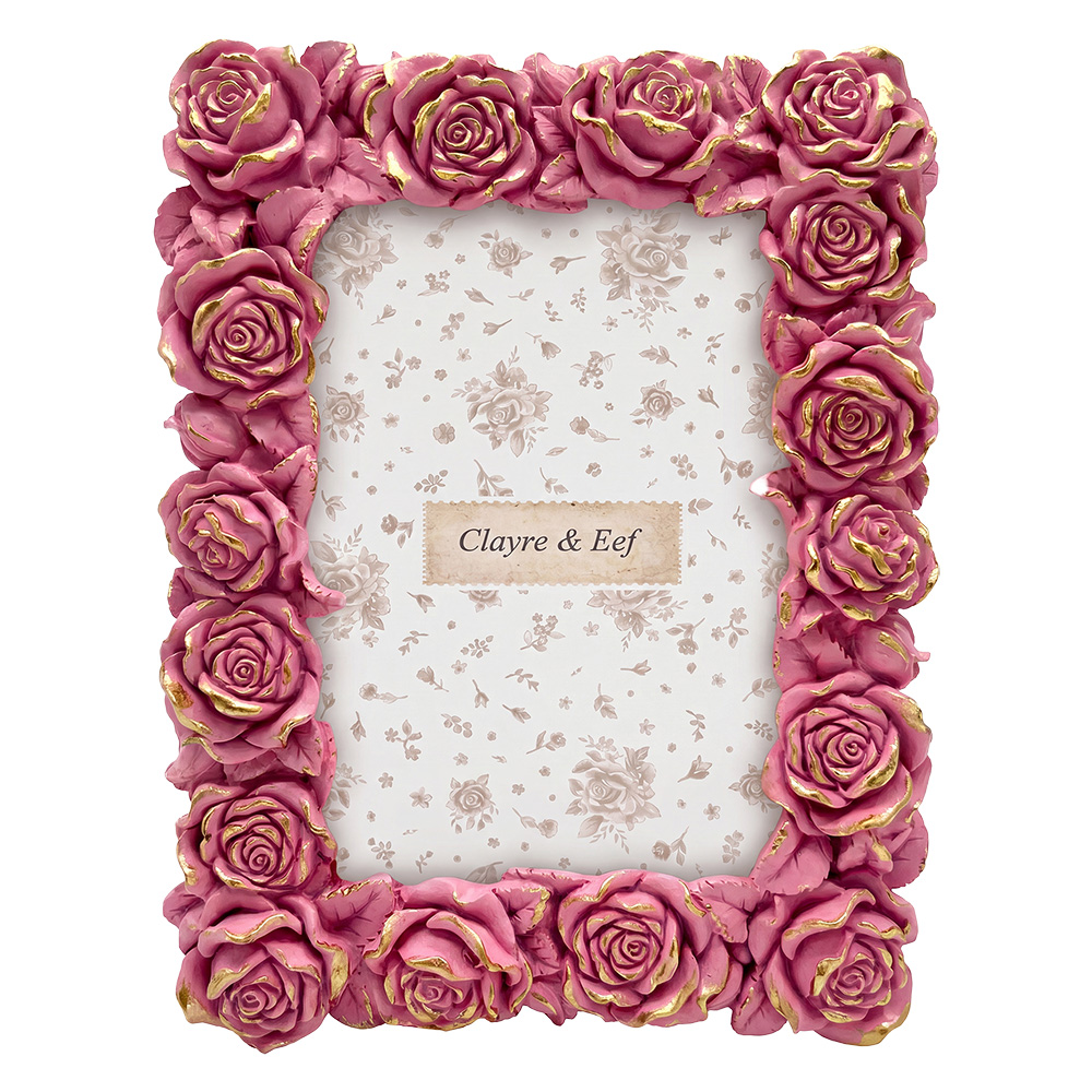 Bilderrahmen Rosa 16x2x21 cm / 10x15 cm