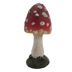 [6PR6494] Decoratie paddenstoel Ø 4x8 cm