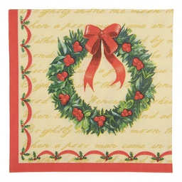[73179] Paper napkins Yellow Red 33x33 cm (20)