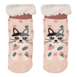 [JZSKC0015] Calzini per bambini Rosa Grigio one size