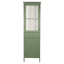 Chest of Drawers Green White 54x42x184 cm