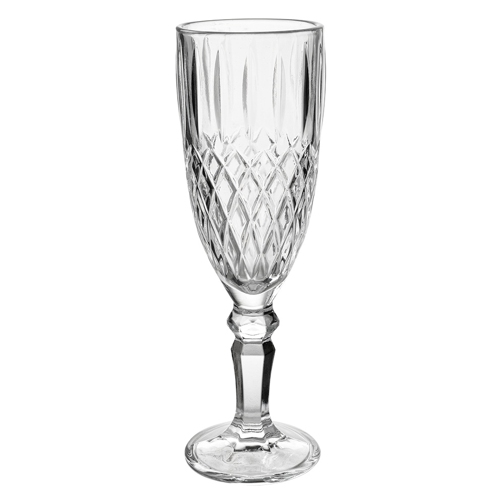 Champagnerglass Transparent Ø 6x19 cm / 150 ml