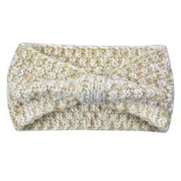 [JZHE0012] Headband 10x22 cm White Green