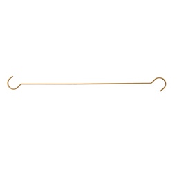 [5Y5972GO] Haken Goldfarbig 120x6x1 cm