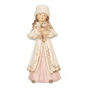 Deko Kind Beige Rosa 8x7x17 cm