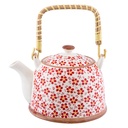 Teapot with Infuser Red 18x14x12 cm / 700 ml