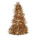 Dekoration Weihnachtsbaum Goldfarbig Ø 12x27 cm
