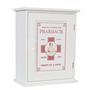 Medizinschrank Weiß 24x13x30 cm