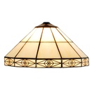 Abat-jour Tiffany Beige Ø 32x16 cm