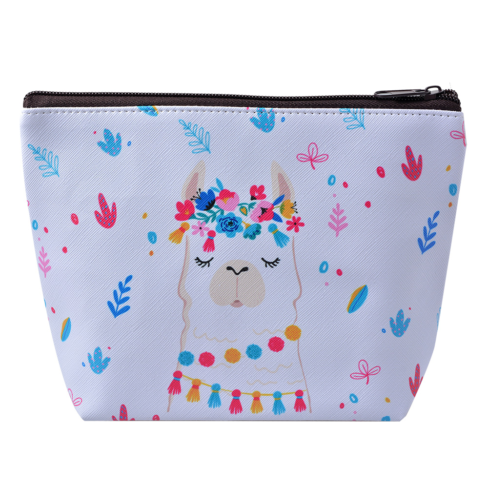 Kulturtasche Damen Weiß 22x15 cm