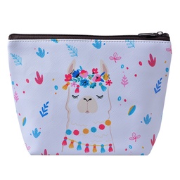 [JZTB0019] Trousse de toilette pour femmes Blanc 22x15 cm