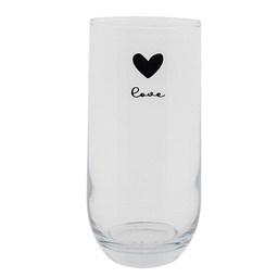 [LBSGL0009] Drinking glass Ø 6x14 cm / 280 ml