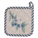 Topflappen Kind Beige Blau16x16 cm