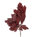 Rami Artificiali Decorativi Rosso Marrone 15x22x104 cm
