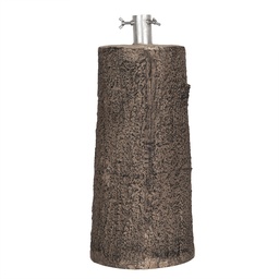 [5MG0064] Support d'arbre de Noël Marron Ø 23x52 cm
