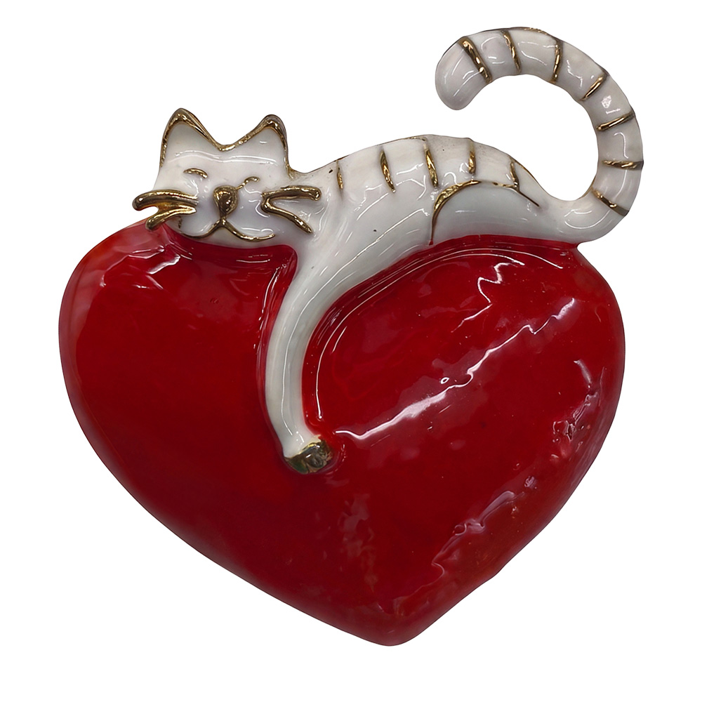 Spilla Rosso