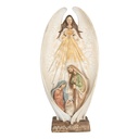 Decoration angel Beige Brown 19x10x40 cm