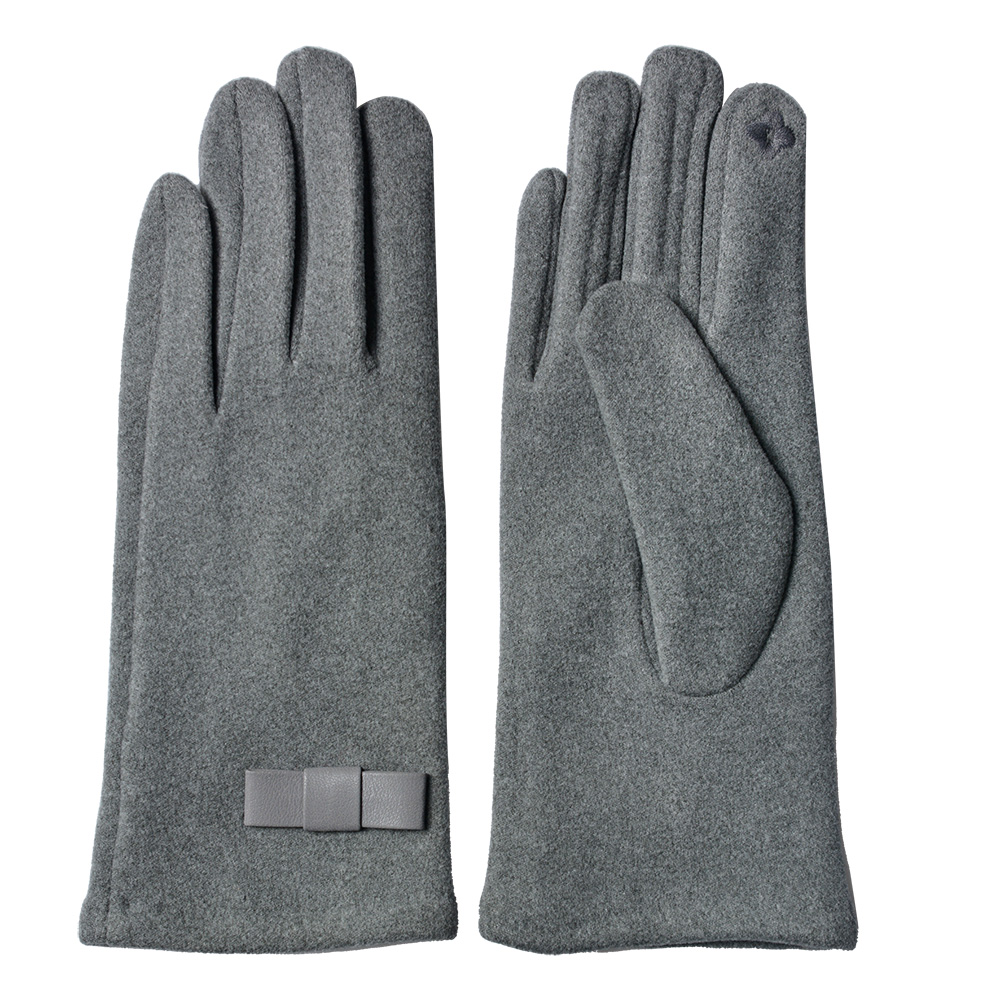 Winter Gloves Grey 8x24 cm