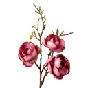 Branche de décoration avec fleurs Rose Marron 20x20x106 cm