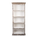 Armoire Marron Beige 80x36x195 cm