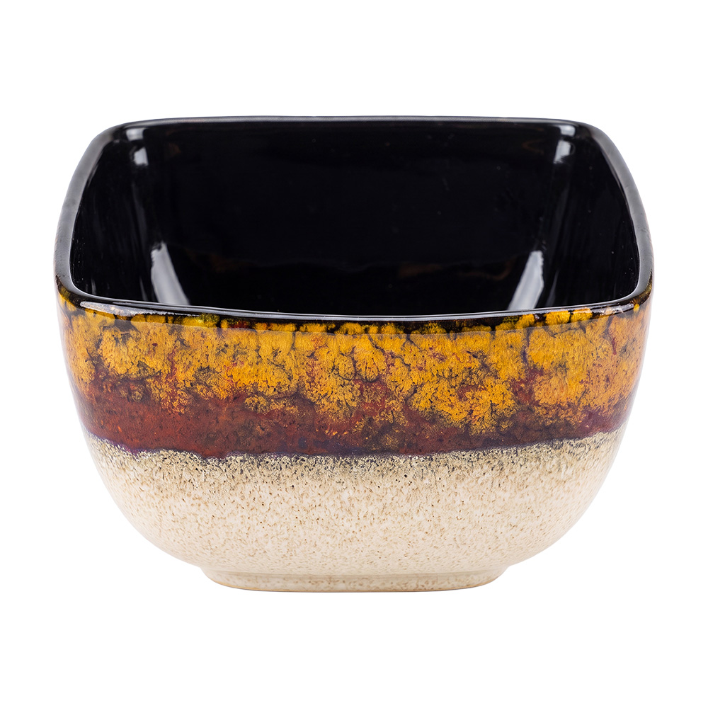 Bol de soupe Noir 11x11x7 cm / 300 ml