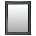 Specchio da Parete Grigio Blu 36x2x46 cm