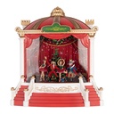 Carillon con LED Rosso Bianco 22x11x23 cm / 3xAA