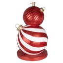 Supporto per l'albero di Natale Rosso Bianco Ø 55x84 cm