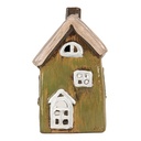 Decoration House Green Beige 9x7x15 cm